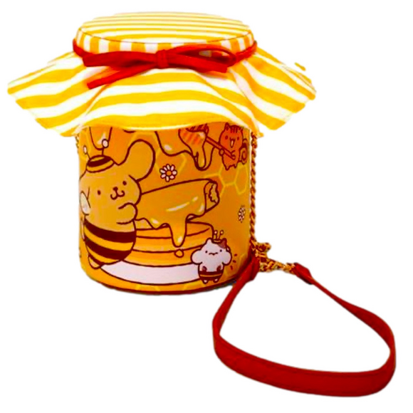 Sanrio Handbags - Pompompurin Honey Jar Crossbody Bag - NWT